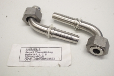 2x SIEMENS SIMOVERT Masterdrives Motion 6SY7000-0AE27 Frequenzumrichter Rohr 