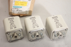 3x SIEMENS SITOR 450A Sicherungseinsatz 3NE4333-6B OVP