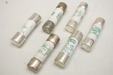 6x FERRAZ Siba 5005807 6A 690V Sicherung Fuse 