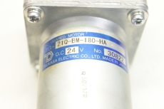 TSUKASA ELECTRIC 24V TG-21Q-BM-180-HA BM-180-1H 30822  Getriebemotor 