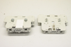 2x SIEMENS Hilfsschalter Kontaktblock 3TY7561-1KA00