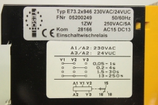 TESCH E73.2X946 05200249 230VAC 24VUC 1ZW 250VAC 5A Zeitrelais E73.2X946 OVP