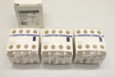 3x TELEMECANIQUE LA1DN31 LA1 DN31 Hilfsschalterblock Hilfskontaktblock 023033