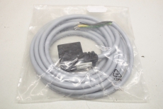  FESTO KMF-1-24DC-2.5-LED Steckdose mit Kabel 30935 KMF-1-24DC-2.5-LED OVP