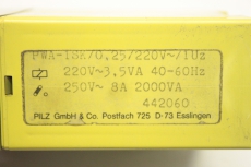  PILZ PWA1SK PWA1SK Zeitrelais PWA-1SK