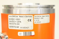 SIKO WK50/1-0001 WK50 24VDC IB3-E7X-OK Drehgeber Encoder WK50/1-IBS