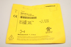  TURCK NI8M18LIU NI8 M18 LIU 1536100 Näherungsschalter induktiv NI8-M18-LIU