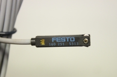 2x FESTO 160251 SME-8-O-K-LED-24 Näherungsschalter Zylinder 