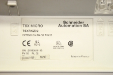 Schneider Modicon TSX Micro TSXRKZ02 + TSXDEZ32D2  CPU TSXDMZ28DR TSXDSZ3