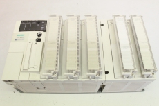 Schneider Modicon TSX Micro TSXRKZ02 + TSXDEZ32D2  CPU TSXDMZ28DR TSXDSZ3