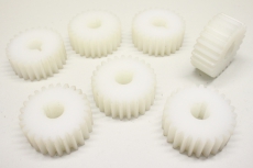 7x  56mm Zahnrad Schneckenantrieb Gear plastik Kunstoff 01