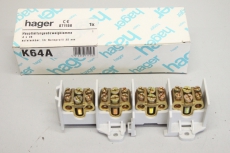 HAGER  K64A 071156 4x35 Hauptleitungsabzweigklemme  4010330711565 OVP