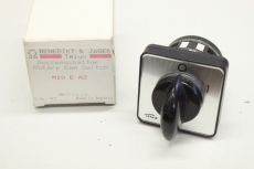 BENEDIKT & JÄGER  M10 E A2 0-1 4kw 7,5kW Nockenschalter Drehschalter M10EA2 OVP