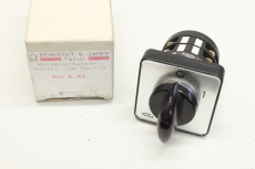 BENEDIKT & JÄGER M10 EA 3 0-1 Nockenschalter Drehschalter M10EA3 OVP