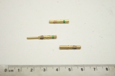 Posten diverse 1,4mm 2mm 2,4mm Stift Kontakt contact gold Crimp 572.048.013 OVP