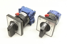 2x KRAUS & NAIMER CG8 0-1  CH10 Nockenschalter Schlüsselschalter 