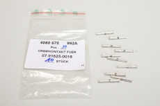 10x  07.91625-0018 Stecker Crimpkontakt für Manroland 4080 675 992A  OVP