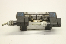 FESTO 10896 MFH-5/3G-1/4-D-1 MSFG-24 Wege Magnetventil & Spule & Gerätestecker 