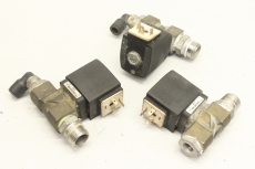 3x BüRKERT 93902598 G1/2 24V Wege Magnetventil solenoid valve 