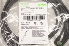 3x MURR ELEKTRONIK 3m M8 7000-88031-6210300 Sensor Kabel 7000880316210300 OVP