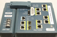 CISCO IE-3000-8TC V02 3000 Ethernet Switch & Power Supply  IE- 3000-8TC