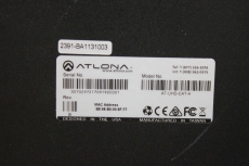 ATLONA AT-UHD-CAT-4 HDMI HDBaseT Splitter 1x4 AT-UHD-CAT-4