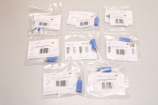8x MULTI-CONTACT 743631 blau Stecker Einbau Buchse mit Schaltfunktion OVP