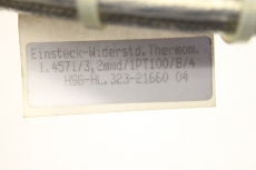 1.4571  3,2mm 1 pt100  Einsteck widerstandsthermometer HSG-HL.323-21660 