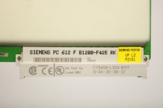 SIEMENS SIMATIC S5 6ES5312-5CA12 PC612 F  Modul Karte Board 