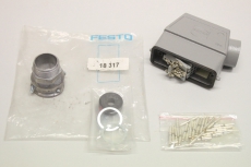 FESTO 18317 HARTING  Stecker multipol Steckdose 18317 OVP