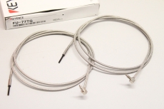 2x KEYENCE FU-77TG Sensor Lichtleitergerät LWL Fiber optic 