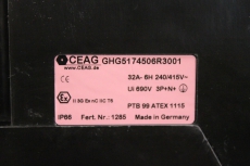 CEAG COOPER CROUSE-HINDS GHG5174506R3001 3P+N+ 32A-6H EX Wandsteckdose OVP