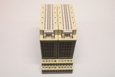 2x  SIEMENS SIMATIC S5 6ES5451-8MR12 E:4 & Adapter Relay OUTPUT 6ES54518MR12