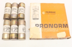 6x FERRAZ  C63210 22x58 Pronorm Sicherungseinsatz 22.58 OVP