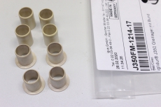 4x IGLIDUR J350FM-1214-17 J350 Gleitlager mit Bund J350FM121417 OVP