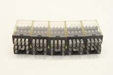 5x OMRON MY4N 220V 24VDC 24V 1,5A Relais Relay 