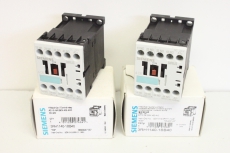 2x SIEMENS 3RH1140-1BB40 4S DC 24V Hilfsschütz 4011209274341