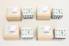 4x SIEMENS 3RH1921-1HA22 2S + 2Ö Hilfsschütz 4011209293489