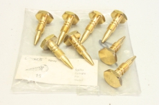 8x UNIGETT Pin nadel epingle spillo Spraygun Sprühpistole Ersatzteil OVP