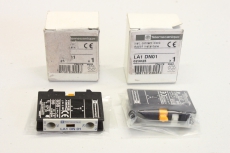 2x TELEMECANIQUE LA1DN01 LA1 DN01 Hilfsschalterblock Hilfskontaktblock 023025