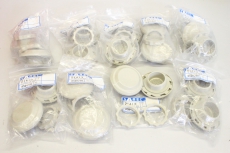 9x SAREL 14504289 Lüfterlammellen Gitter Filterlüfter Schaltschrank 21413 OVP