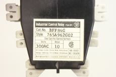 WESTINGHOUSE BFF84G 300AC 10A Control Relay  765A962G02 