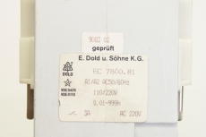 E. DOLD U. SöHNE EC 7800.81 EC7800.81 Zeitrelais Minitimer EC780081