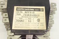 WESTINGHOUSE BFF84G 300AC 10A Control Relay  765A962G02