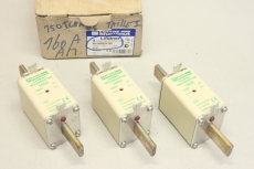 3x FERRAZ SHAWMUT NH1AM50V160 160A 500V NH1 NH Sicherungseinsatz  8430399026817