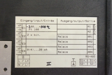 HARTMANN & BRAUN P61411-0-4489693 6.411810.4 Digitric P Anzeige Display Regler 