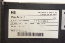 HARTMANN & BRAUN  P61411-0-4999990 6.414835.5 Digitric P Anzeige Display Regler 