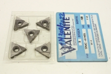 5x VALENITE TPMC-43NGL VC125 P40 W:4 Wendeschneidplatten TPMC43NGL OVP