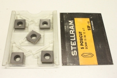 5x STELLRAM S2F  SCMM 15 06 12 d T  150612 Wendeschneidplatten S2F OVP