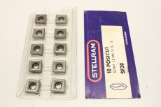 10x STELLRAM SF30 SOMT 12 M6 12 S-B  12M612 Wendeschneidplatten 26510 OVP